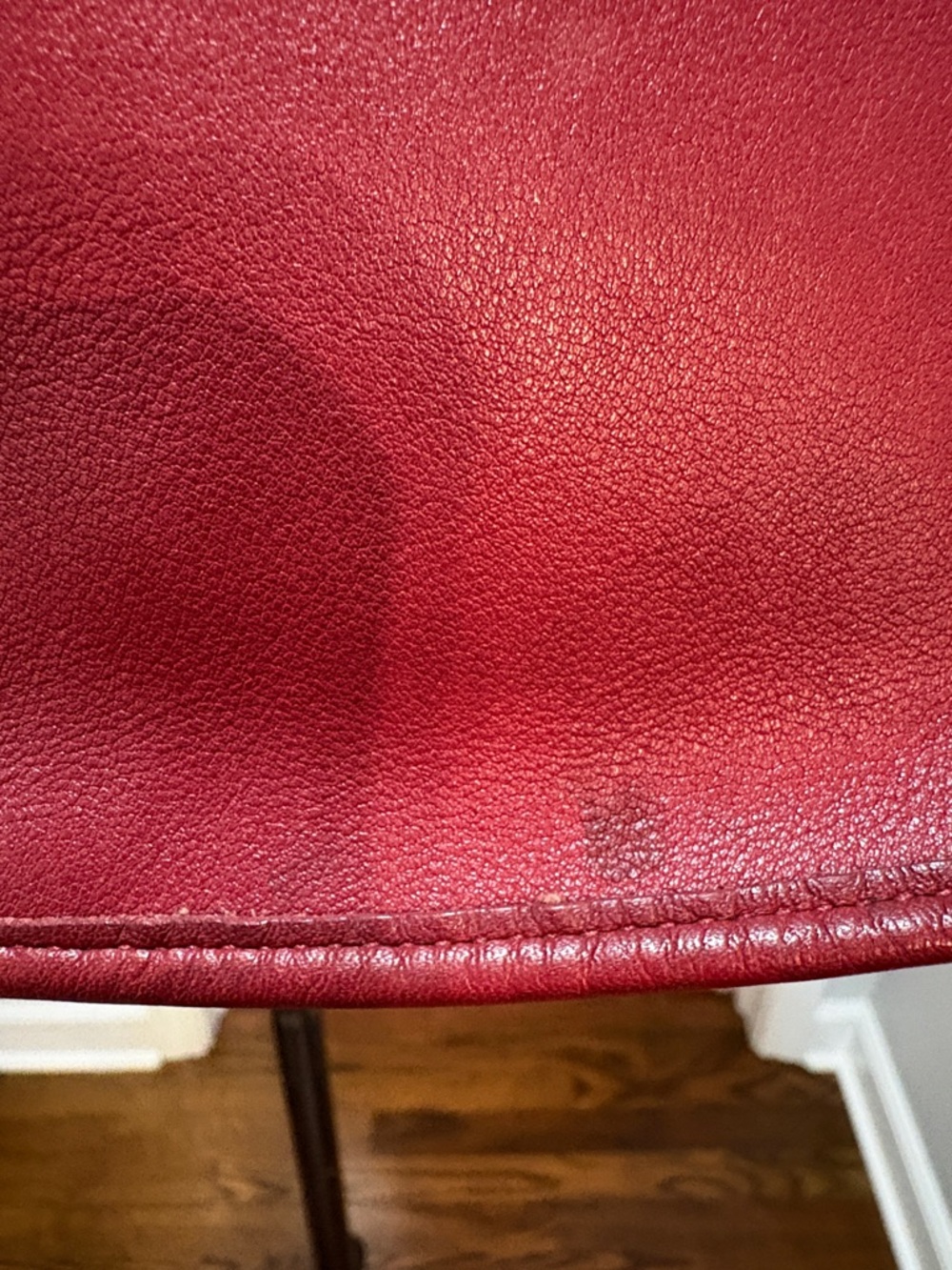 Coach Legacy Crescent bag model 9718 deep red vintage - Picture 4 of 16